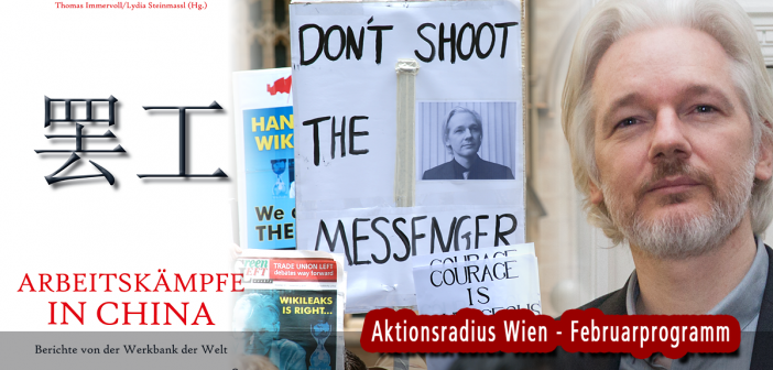 China, Julian Assange (Aktionsradius Wien)